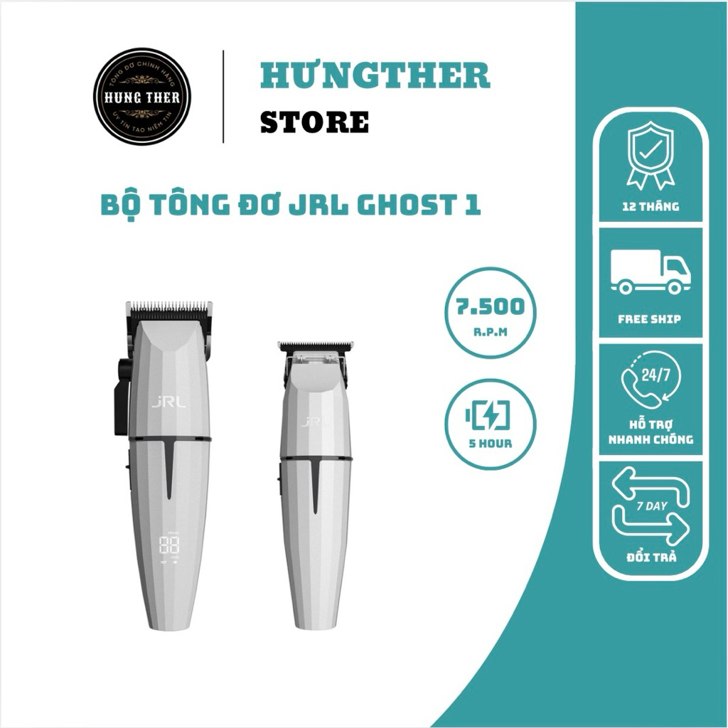 Bộ Tông Đơ JRL GHOST 1 Chính Hãng
