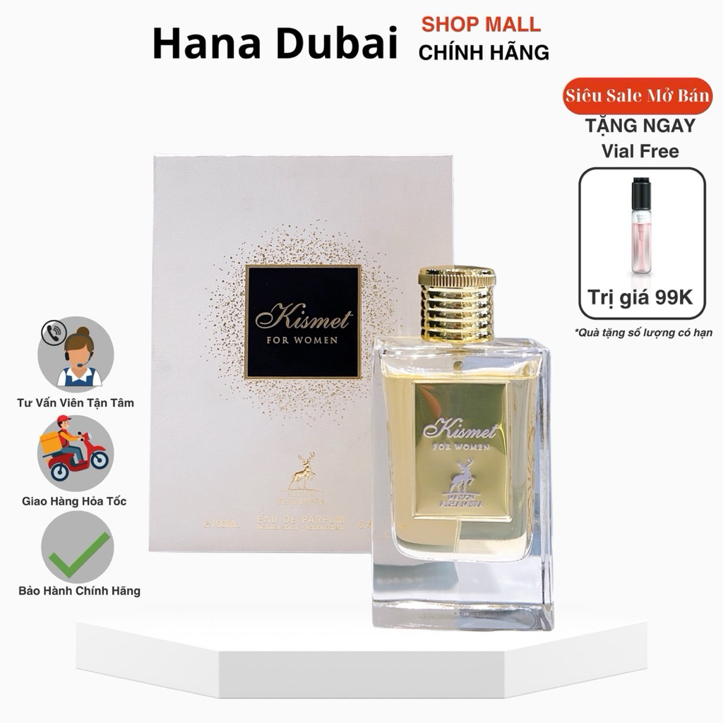 [Cam kết chính hãng] Nước hoa Lattafa Kismet for Women