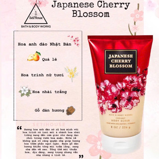 (AUTH) Tẩy tế bào chết BATH AND BODY WORKS 226g đủ mùi hot - Chính hãng (AUTH)