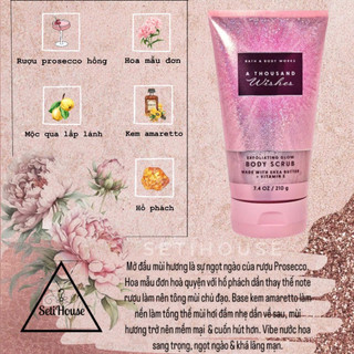 (AUTH) Tẩy tế bào chết BATH AND BODY WORKS 226g đủ mùi hot - Chính hãng (AUTH)