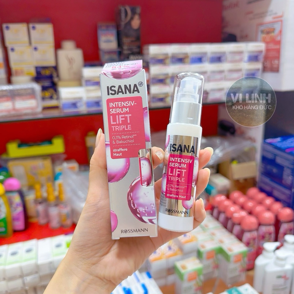 ISANA Serum Lift Triple nâng cơ chuyên sâu 30ml