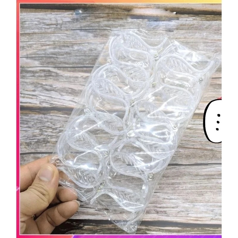 [Top Value]Sỉ Sét 12 kẹp càng cua 3 răng trong suốt cao cấp