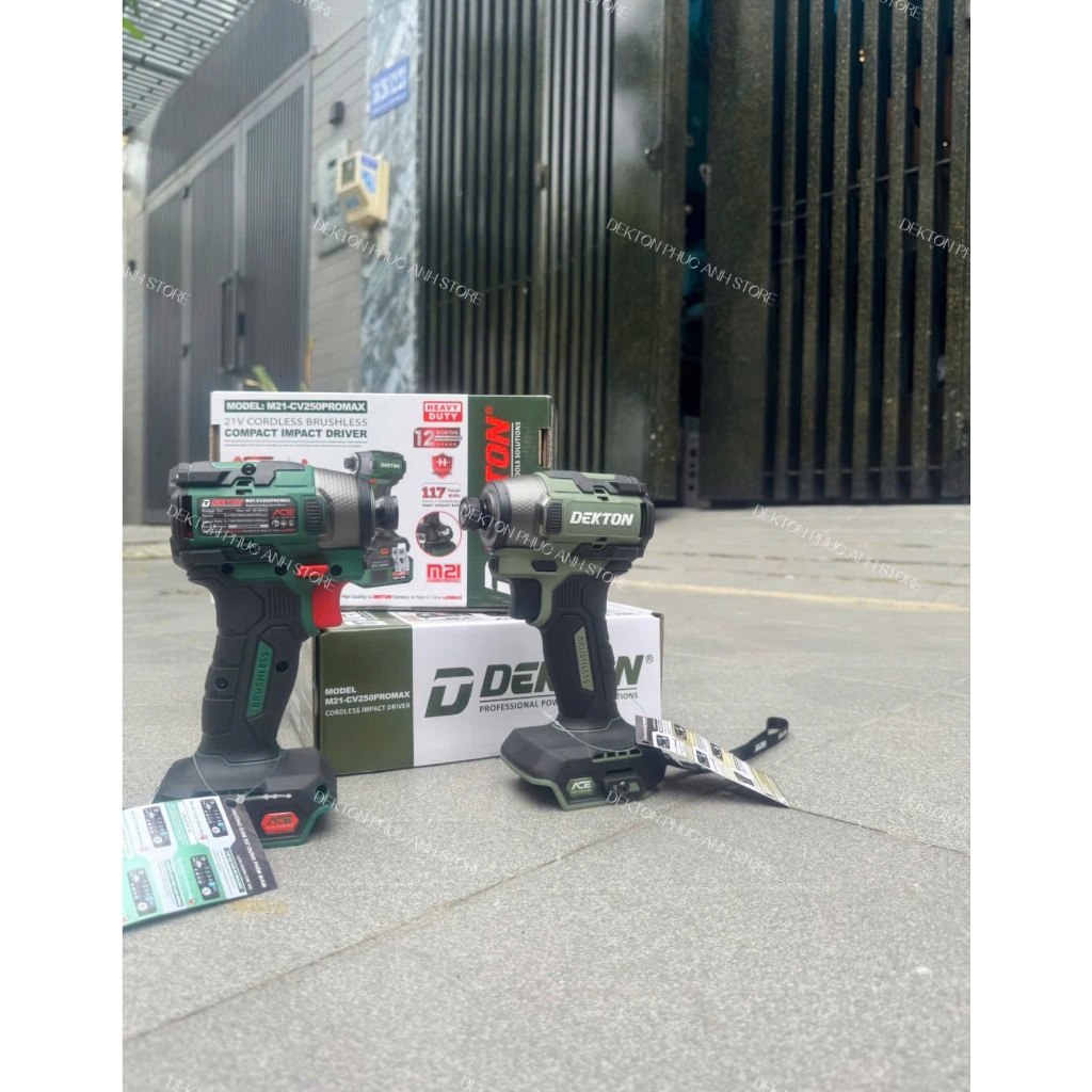 Thân Chuyên Vít 250Nm DEKTON M21-CV250Promax Hệ ACE Bảo Hành Chính Hãng 12 Tháng MỚI VỀ