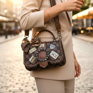  Túi xách nữ cầm tay đeo chéo Bailinniao Siêu Phẩm M size 21 