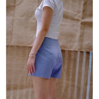 Quần Shorts kaki lưng cao form chữ A basic ( Ảnh thật shop chụp)