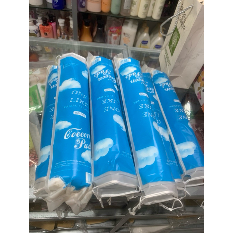 Bông Tẩy Trang Beauty plus siêu Mềm Bền Dai ONE like 150c