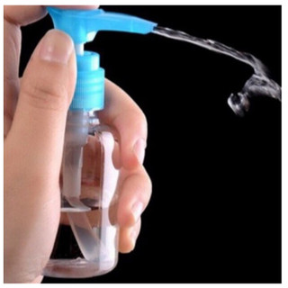 Chai chiết mỹ phẩm có vòi 100ml - Nhựa trong suốt