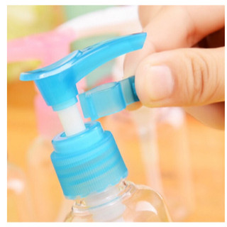 Chai chiết mỹ phẩm có vòi 100ml - Nhựa trong suốt