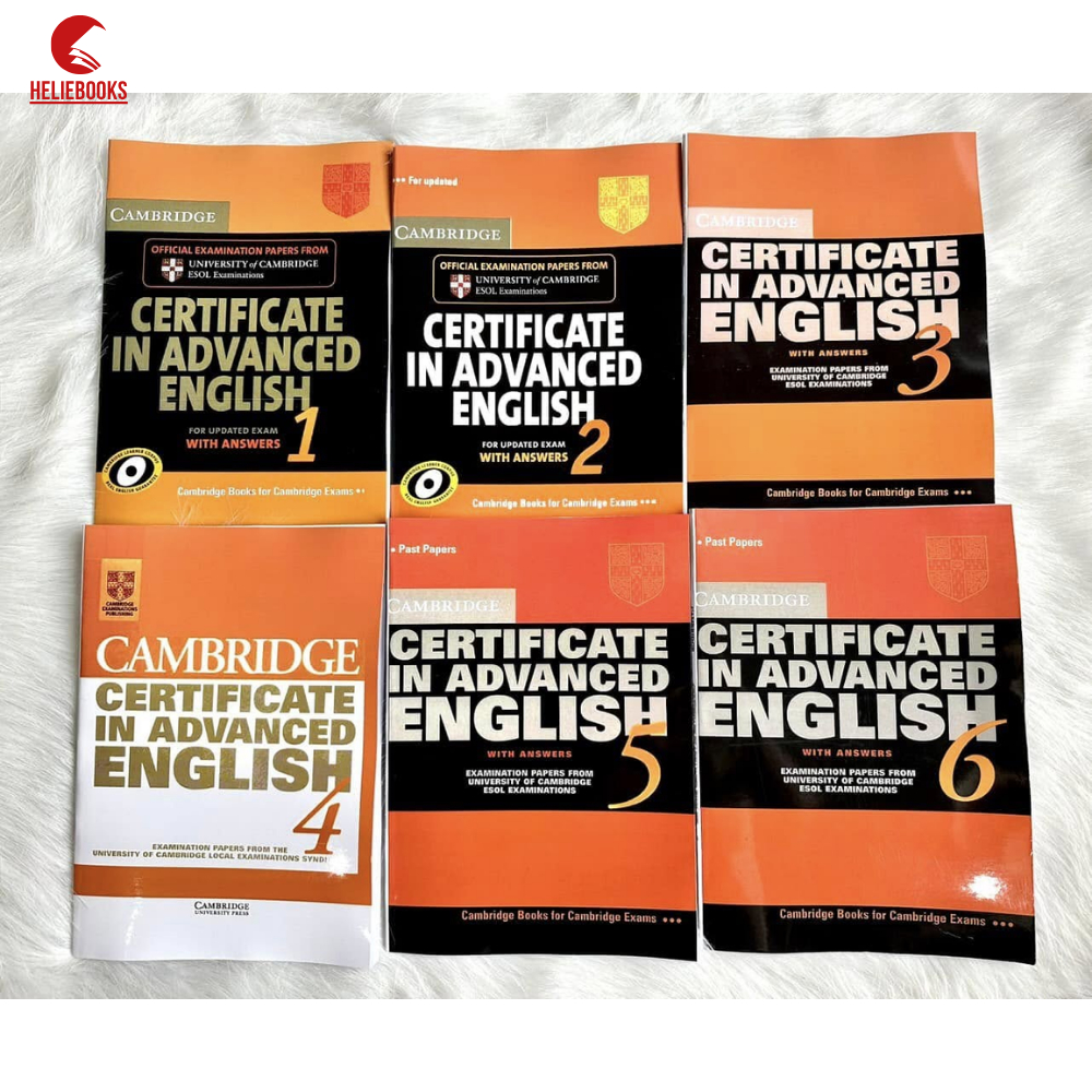 Sách - Certificate in Advanced English (CAE) 1,2,3,4,5,6 - tặng audio - Bản in lazer đẹp nét