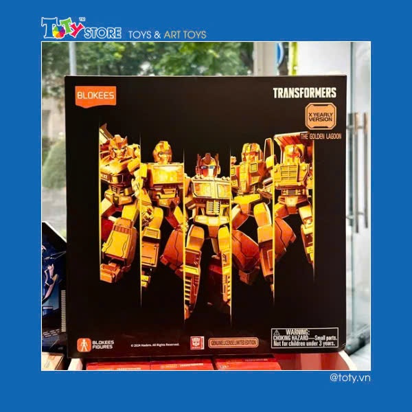 [CHÍNH HÃNG] Transformers - (Limited Model Kit) - Transformers 2024 The Golden Lagoon 01 - Luminious