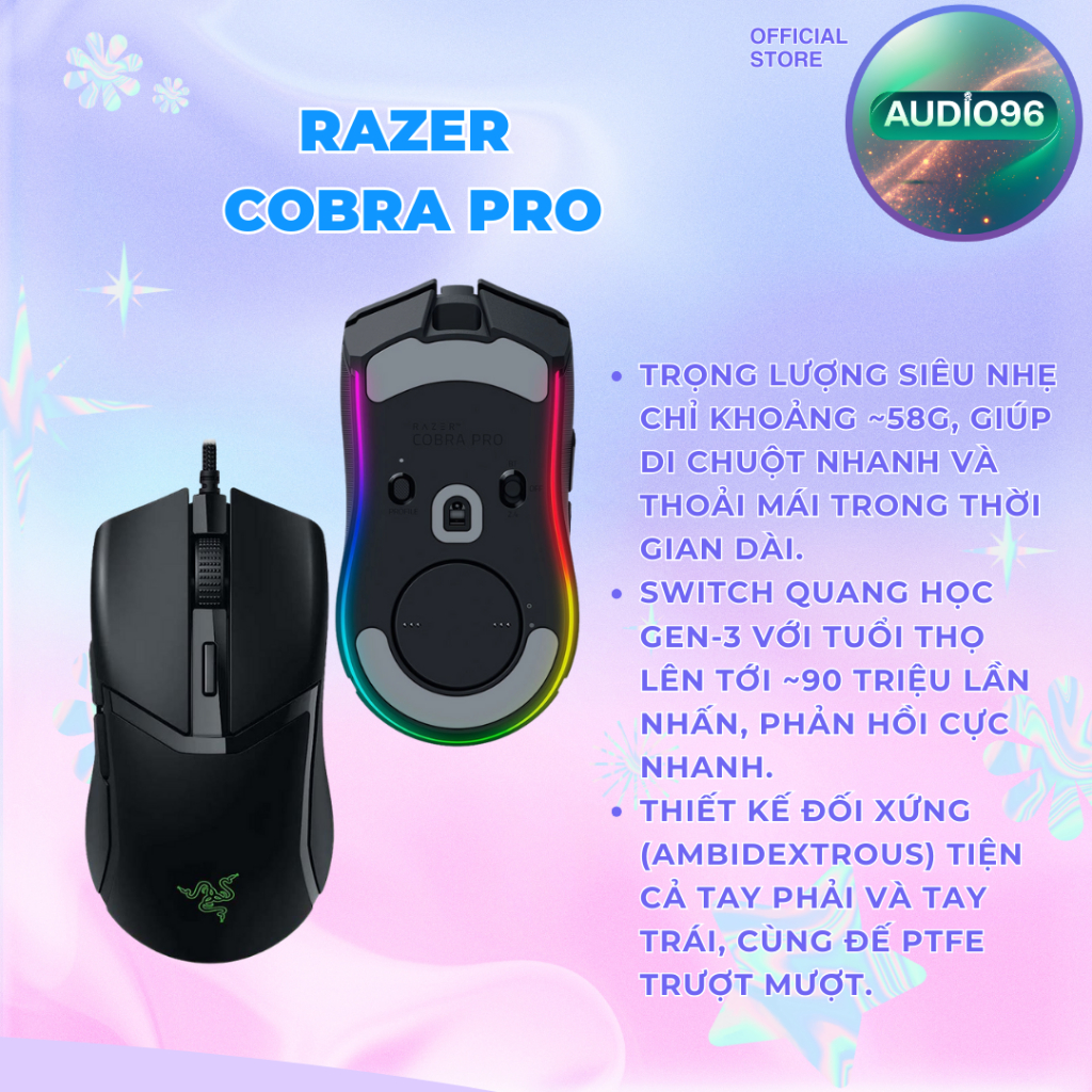 Chuột Razer Viper Mini/ Cobra