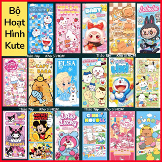  MẪU MỚI SỈ 100 Bao Lì Xì Hoạt Hình 3D Dễ Thương Mẫu Mới Được Chọn Mẫu Đóng Sẵn Túi Kính 