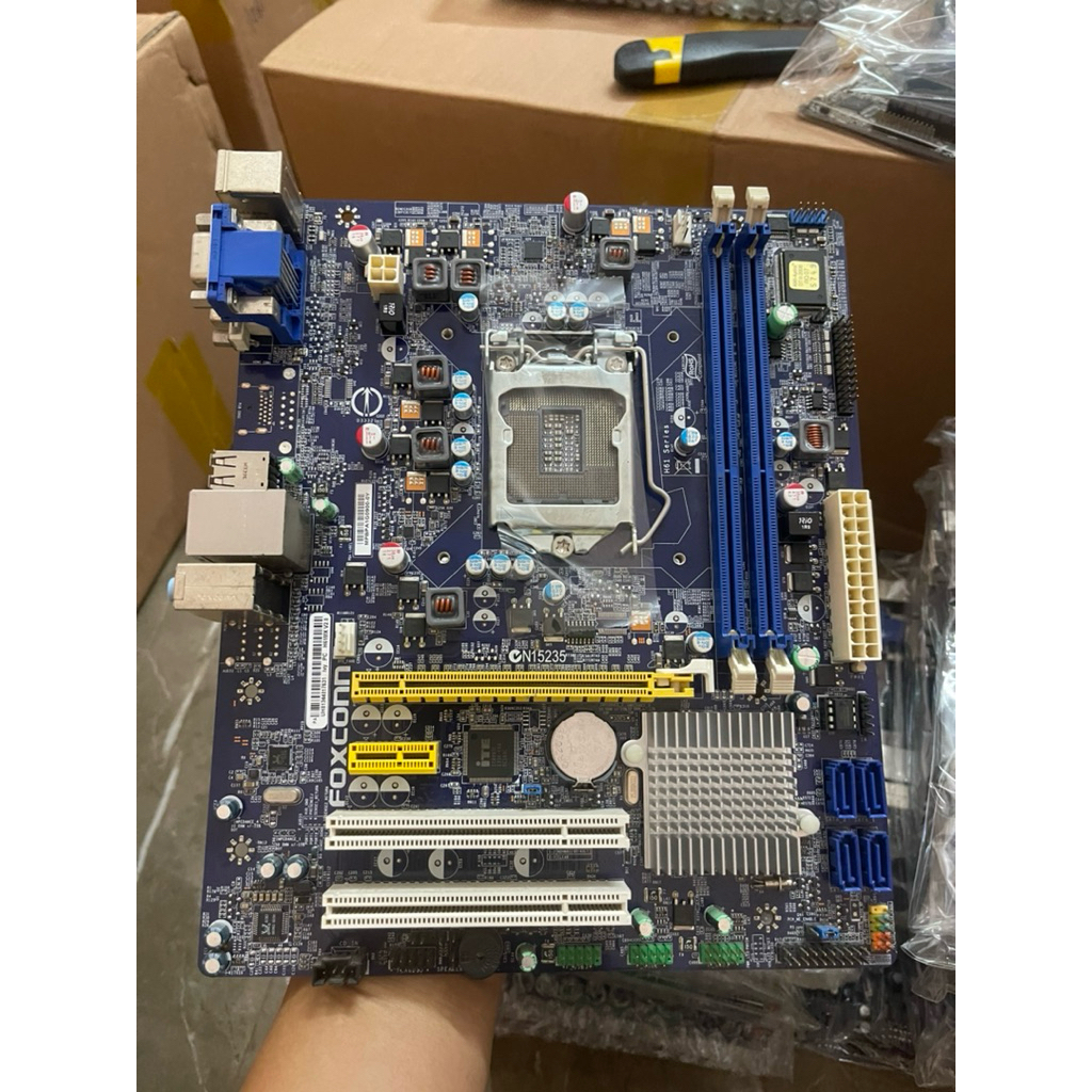Mainboard - Bo mạch chủ H61 intel, foxconn, Biostar.. hổ trợ chạy i3/i5/i7 đầu 2, đầu 3.