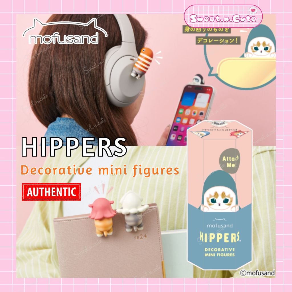 [Chính hãng Nhật - Box lẻ new seal] Blind box Mofusand HIPPERS