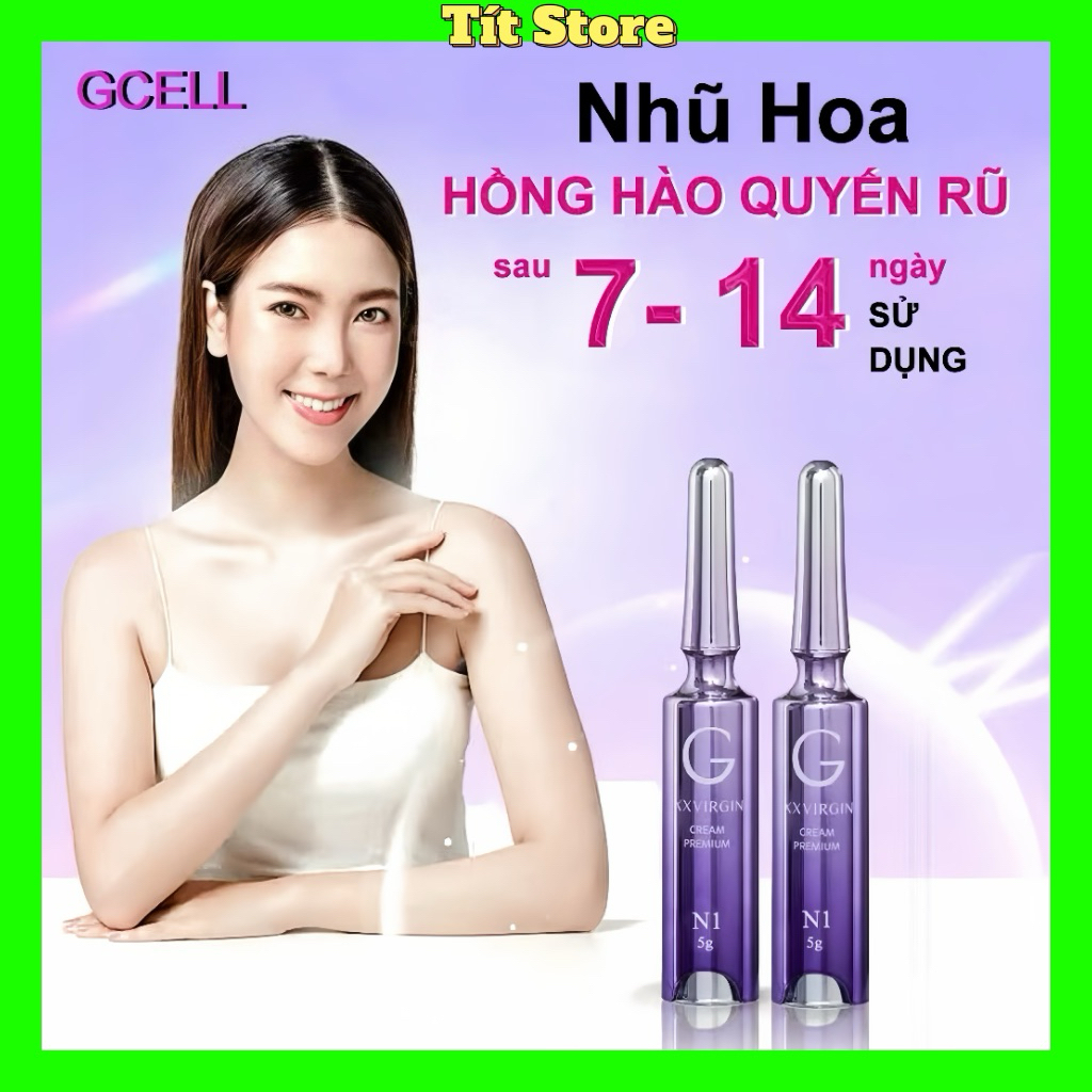 Tinh Chất Serum Dưỡng Hồng Nhũ Hoa Bikini GCELL XX Virgin Chính Hãng