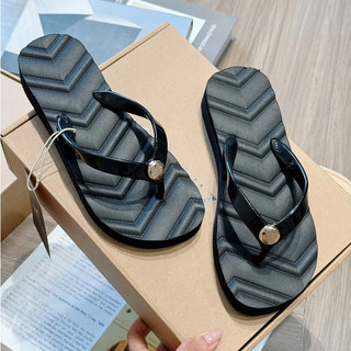  Dép Kẹp Nữ Xỏ Ngón Đế Cao Su Cao 3 Phân Mũi Tròn Đính Đá - Trinh Lê Shop Giày Dép 025 