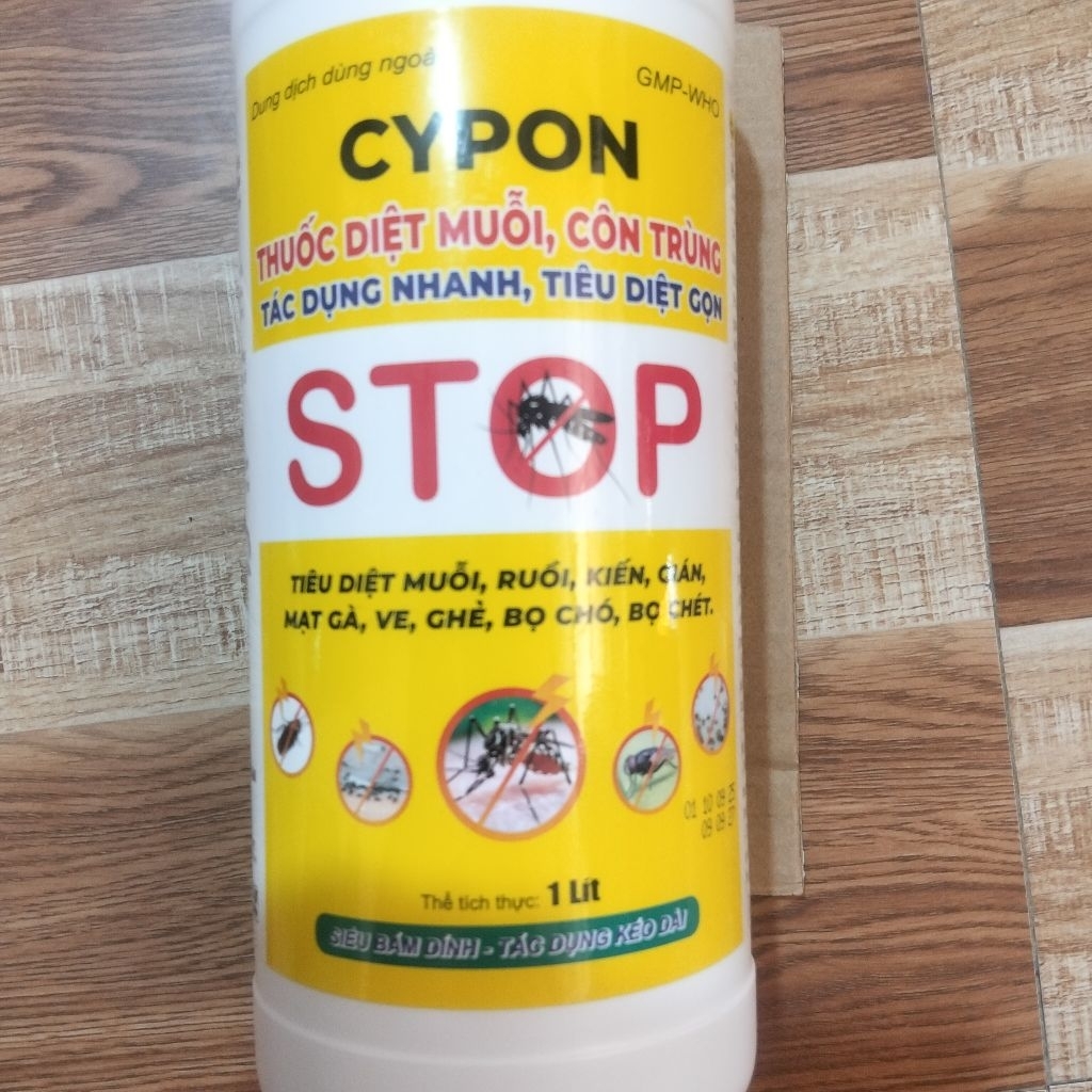 Diệt Muỗi, Kiến Gián, Mối Cypon 120ec 1L