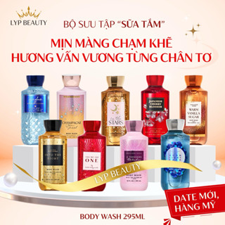   Hàng Mỹ  Sữa tắm Bath & Body Works nam nữ chính hãng – Dưỡng ẩm thơm lâu hương nước hoa 295ml 