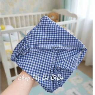 COMBO 10 Tã cột CARO cho bé sơ sinh,Tã chéo truyền thống,Chất vải KATE, dễ giặt (kích thước 70x38cm)