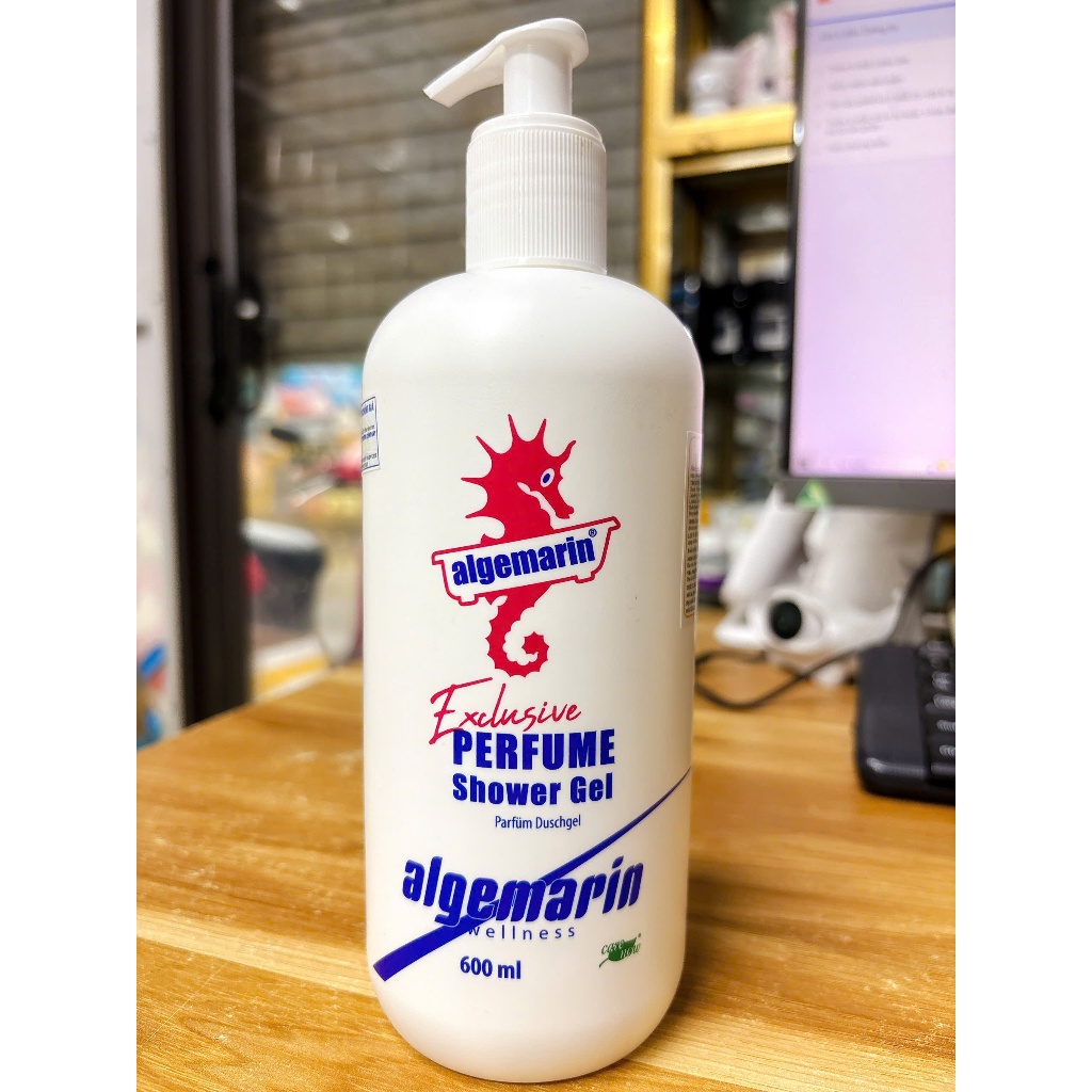 Sữa Tắm Cá Ngựa Chai 600ml Algemarin Exclusive Perfume Shower Gel