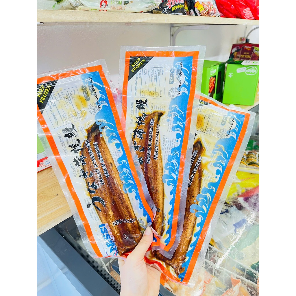 Lươn Nhật Nướng Unagi Kabayaki 200g, 180g,140g, lươn nhật sốt kabayaki, lươn nhật fillet, lươn nhật 