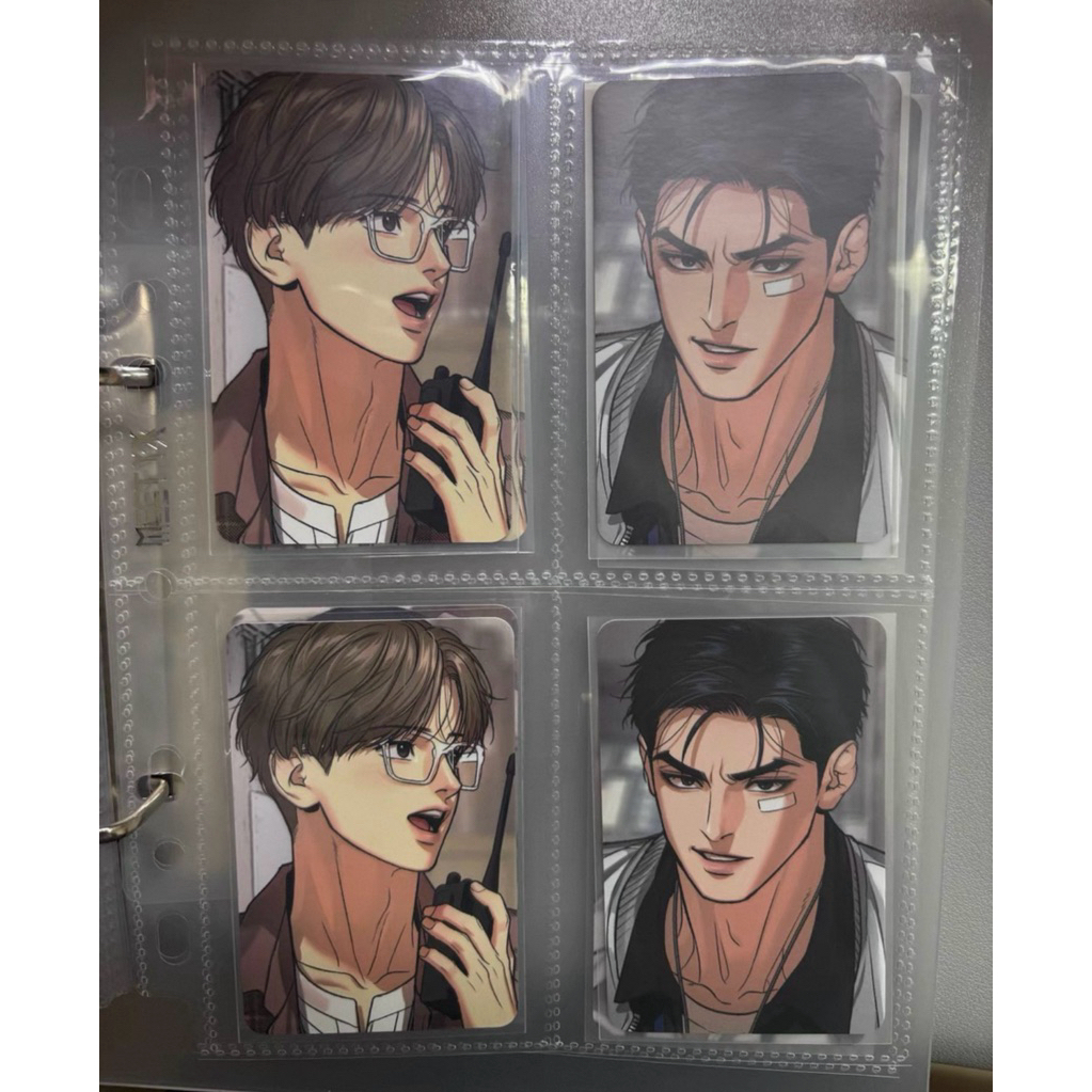 (sẵn) Cặp Card Jinx (2) - Lezhin - Manhwa BL (Joo Jae Gyeong - Kim Dan)