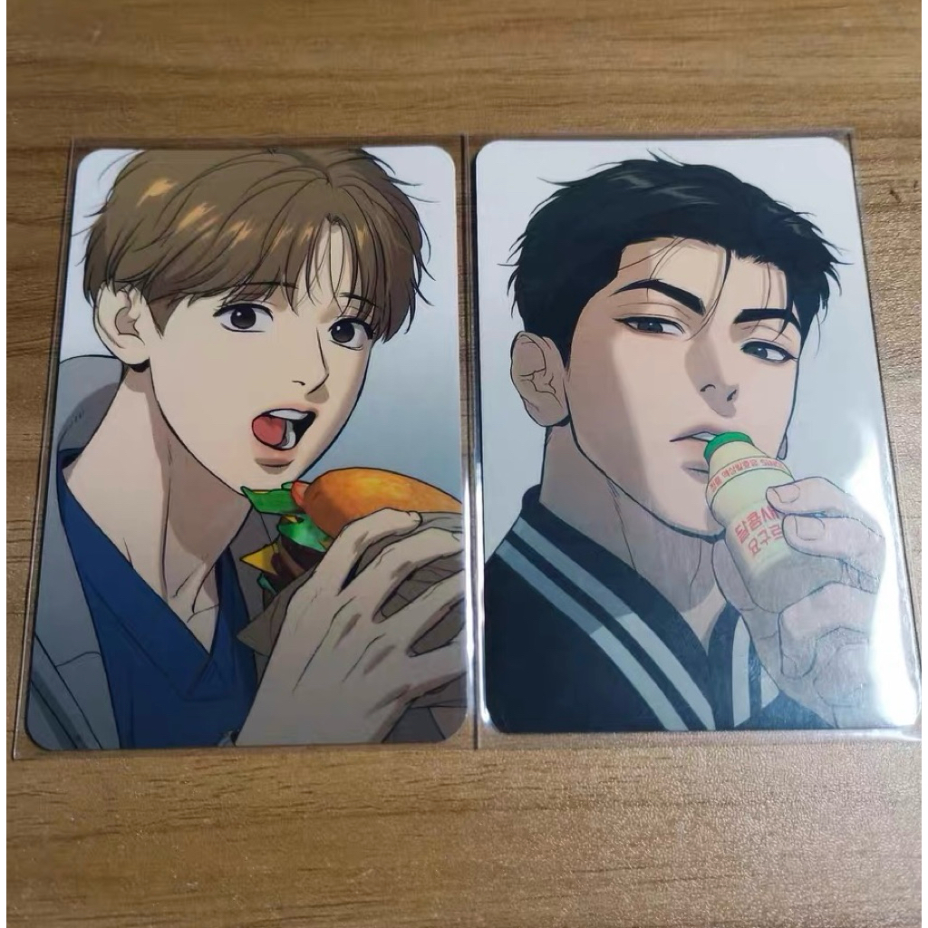 (sẵn) Cặp Card Jinx (3) - Lezhin - Manhwa BL (Joo Jae Gyeong - Kim Dan)