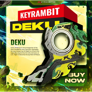   MHA  Keyrambit Deku - One For All Spirit - Keyrambitvn - Móc Khoá Xả Stress 