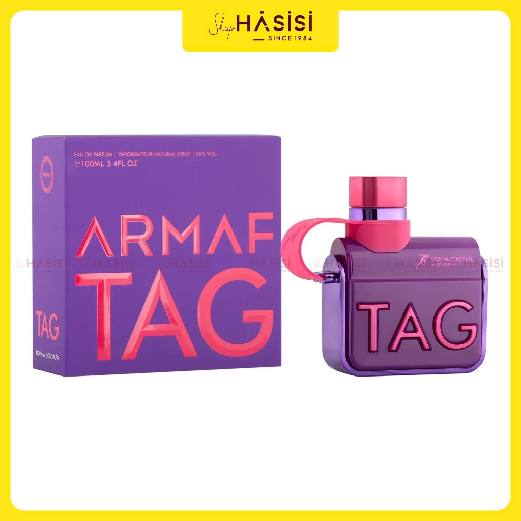 Nước Hoa Nữ ARMAF - Tag Donna Colorata Edition Olympiad EDP 100ml (Màu Tím)