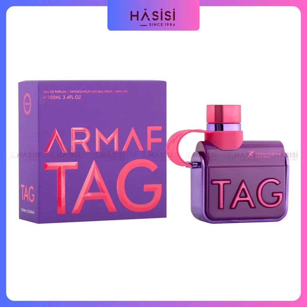 Nước Hoa Nữ ARMAF - Tag Donna Colorata Edition Olympiad EDP 100ml (Màu Tím)