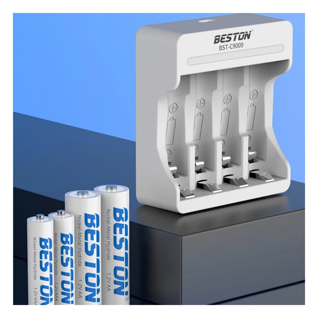 [Top value]  Box sạc nhanh và tự ngắt cho pin 1.2V Ni-MH Beston C9007 2 pin / C9009 4 pin / C9010 8 