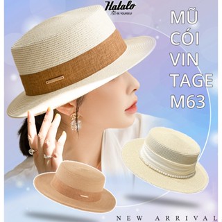  Mũ cói đi biển du lịch phong cách vintage cao cấp sang chảnh dành cho các quý cô 
