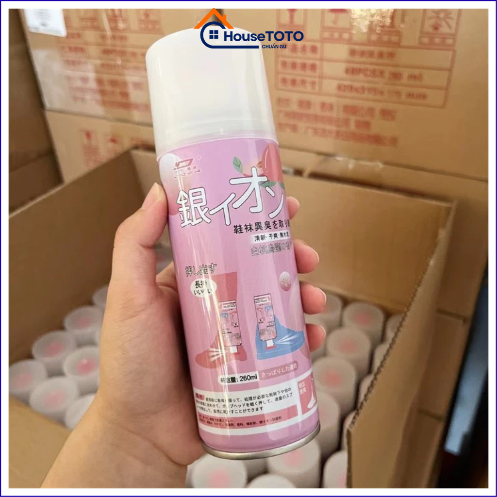 Bình xịt khửi mùi hôi chân thơm mát