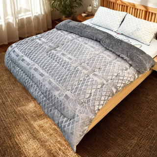  Chăn lông thỏ mùa đông mềm mịn mền nỉ lông cừu siêu ấm cao cấp không rụng lông 