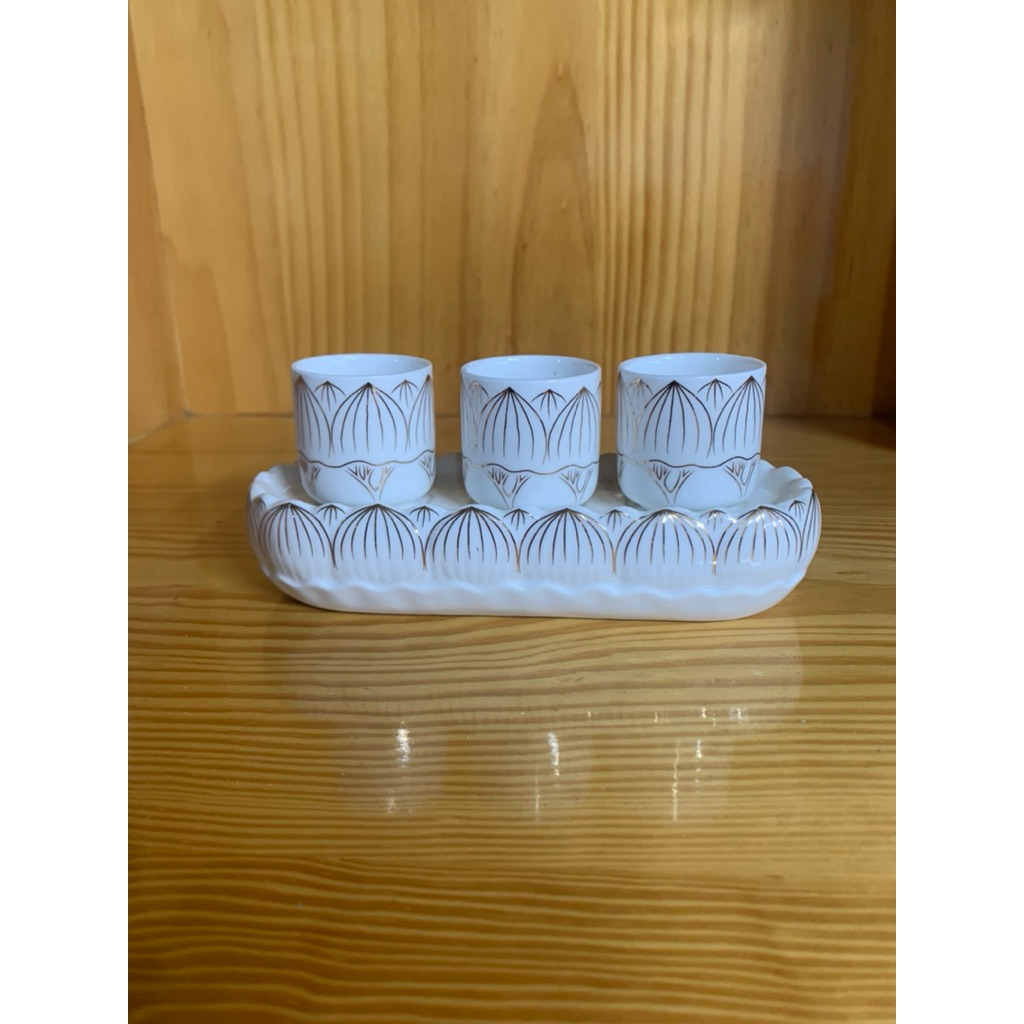 Bộ 3 chung cúng nước thờ cúng