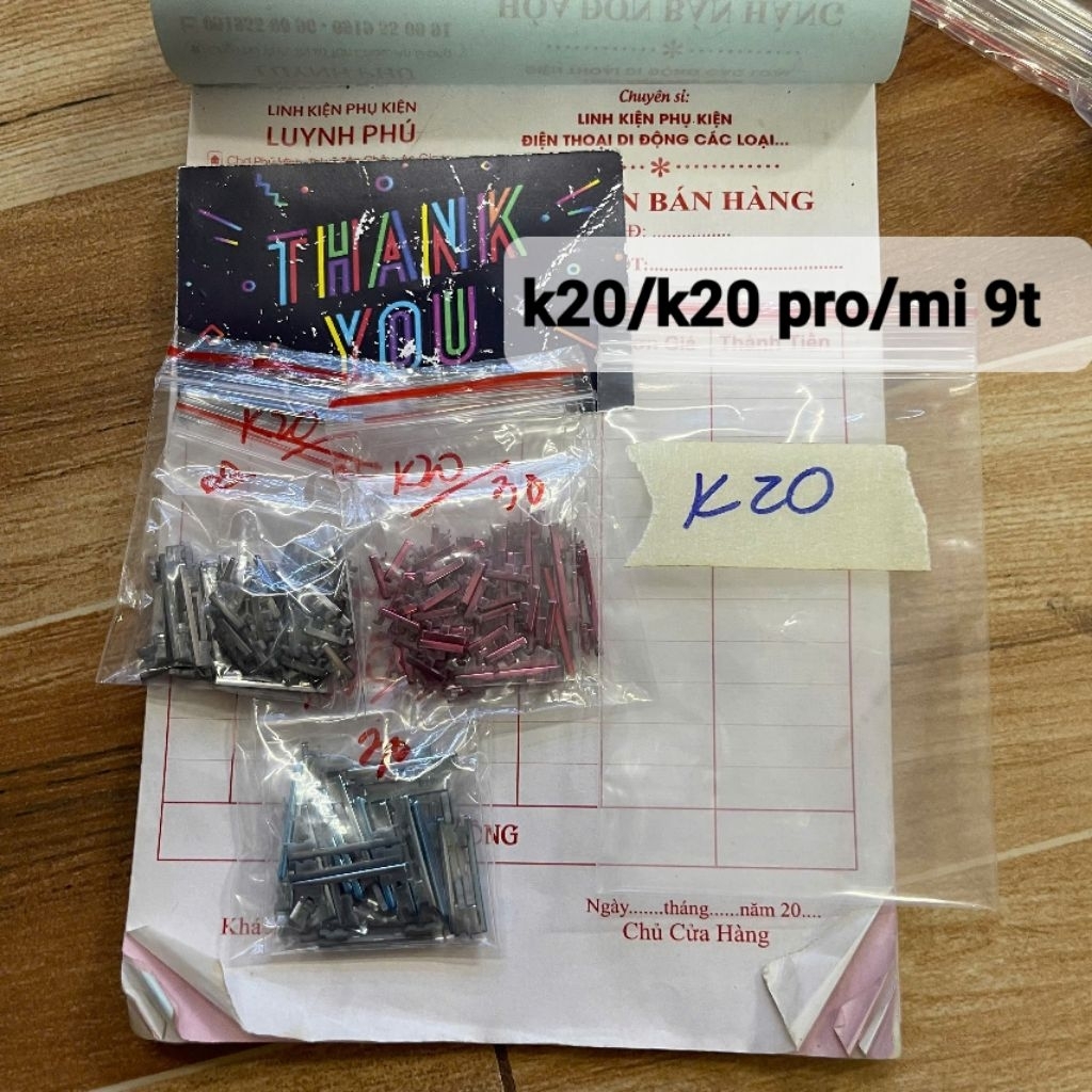 Nút nhựa nguồn âm lượng redmi k20/k20 pro/mi 9t