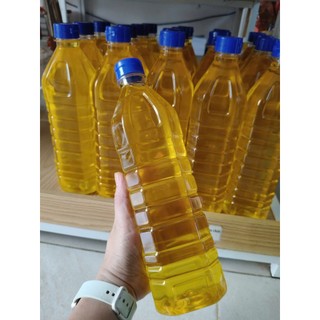 Dầu Lạc Ép Thủ Công Nguyên Chất 1L. Dầu ép mới, vàng trong, không tạp chất