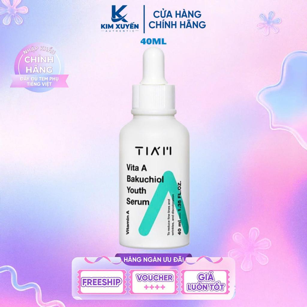 [BAKUCHIOL] Serum tinh chất TIA'M Vita A BAKUCHIOL Youth Serum 40ML