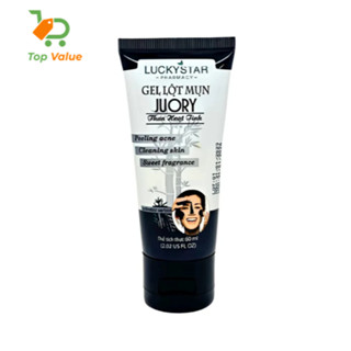   Top Value  Gel Lột Mụn LUCKY STAR FM1-1042-4 Than Hoạt Tính Tuýp 60ml  Lọ 200ml 