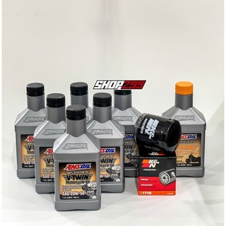 Amsoil Kit Thay Nhớt Cho Harley Davidson