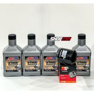 Amsoil Kit Thay Nhớt Cho Harley Davidson