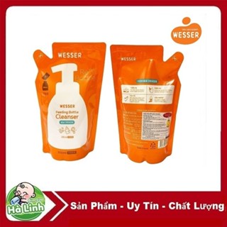  Nước Rửa Bình và Rau Củ Qủa Wesser Túi 500ml- Xuất Xứ Hàn Quốc 