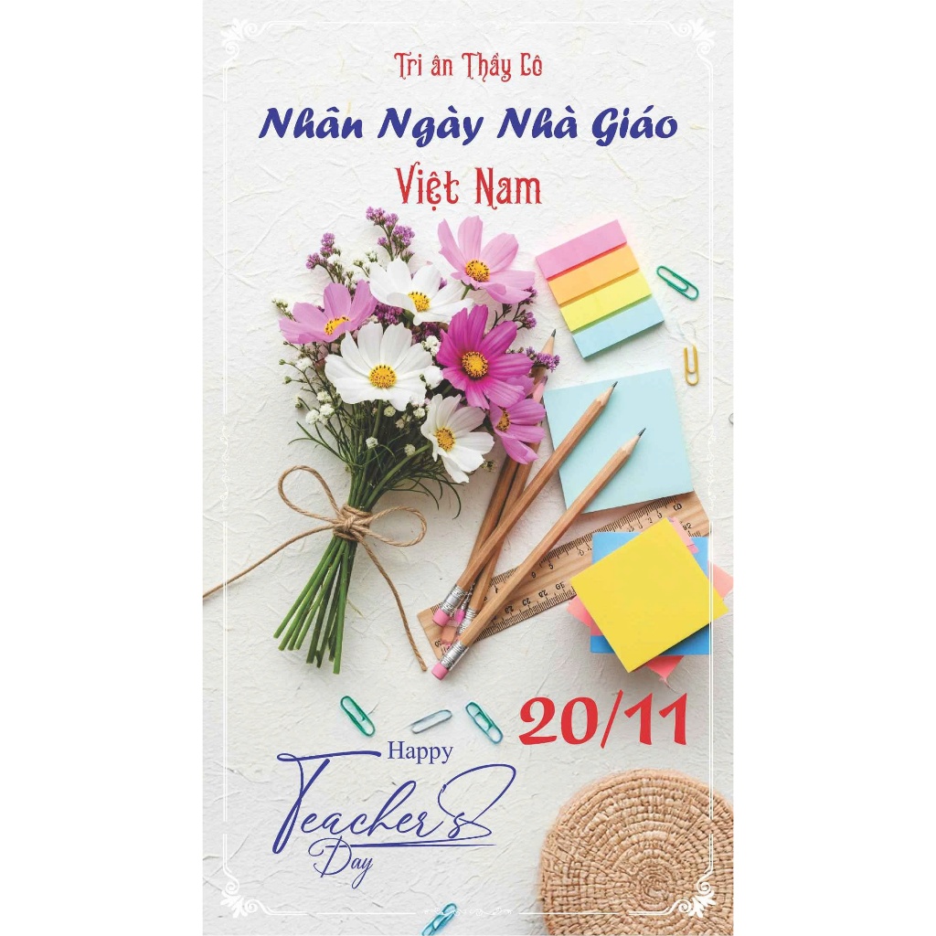 Set 10 Thiệp 20/11 đẹp