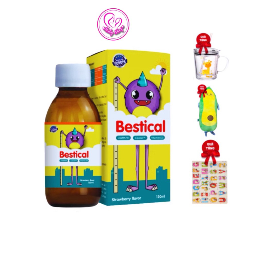 Canxi Bestical chính hãng nhập khẩu Châu Âu - Hỗ trợ bé phát triển chiều cao vượt trội