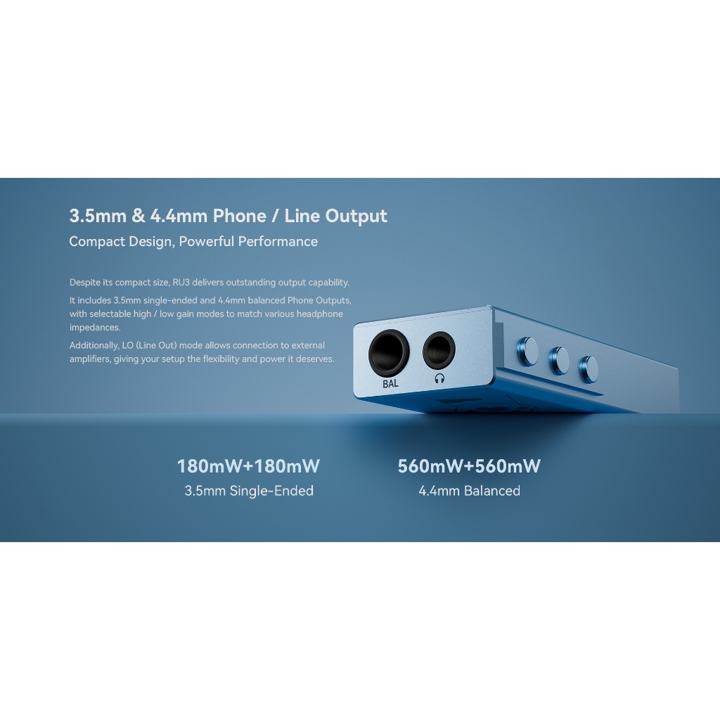 Cayin RU3. USB DAC. Soundcard, Headphone Amp | BigBuy360 - bigbuy360.vn