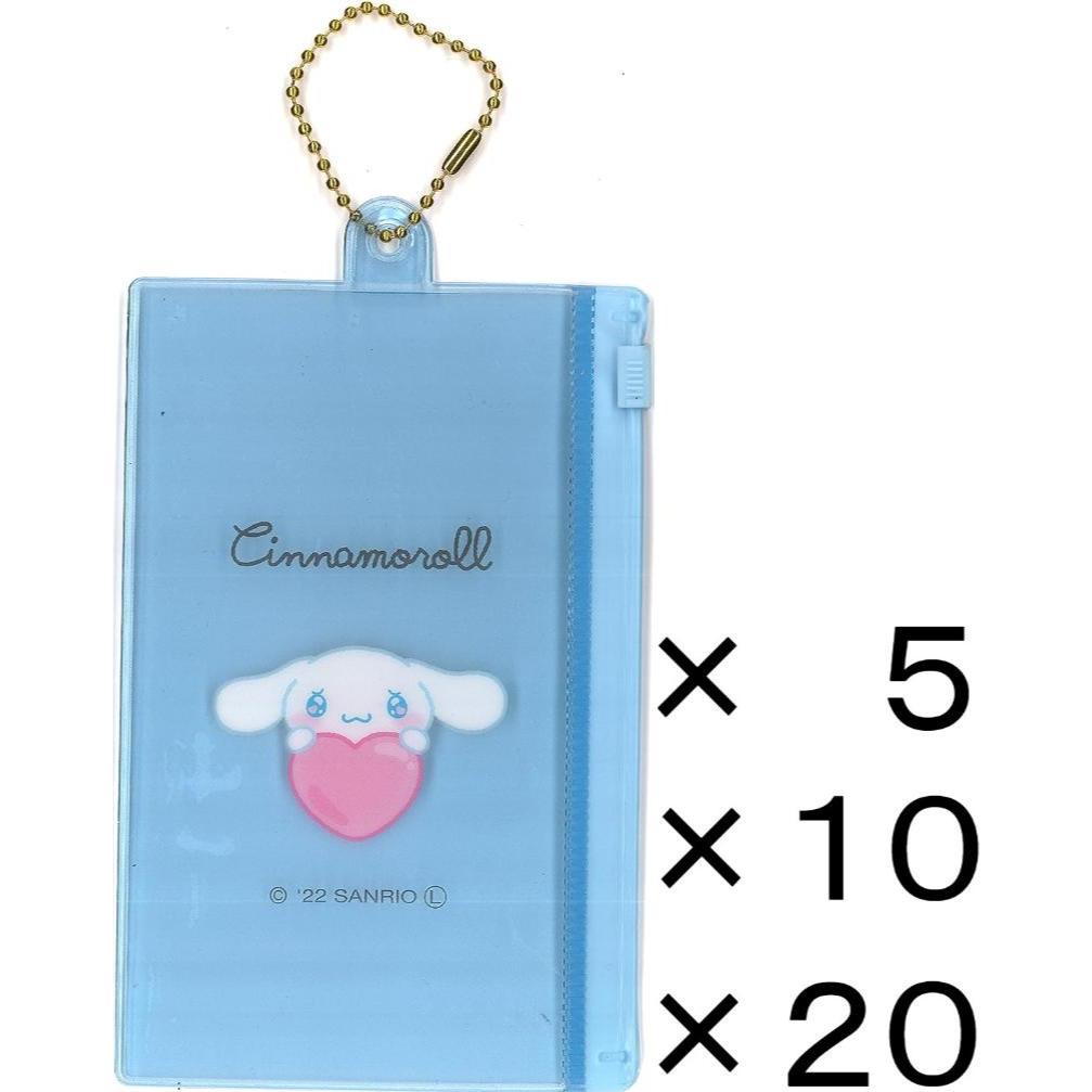 【Direct from Japan】Sanrio Cinnamoroll Fastener Case Holder for ID Badges, Office ID, Card Holder, Ke
