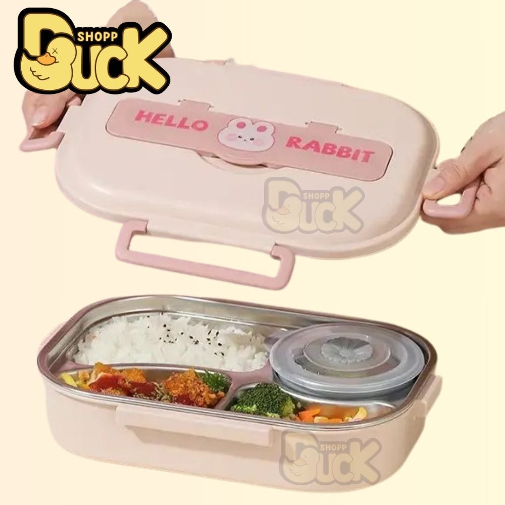 Hộp cơm giữ nhiệt Dear Bear đựng cơm văn phòng - Hộp đựng cơm trưa cao cấp chất liệu Inox 304 | BigBuy360 - bigbuy360.vn