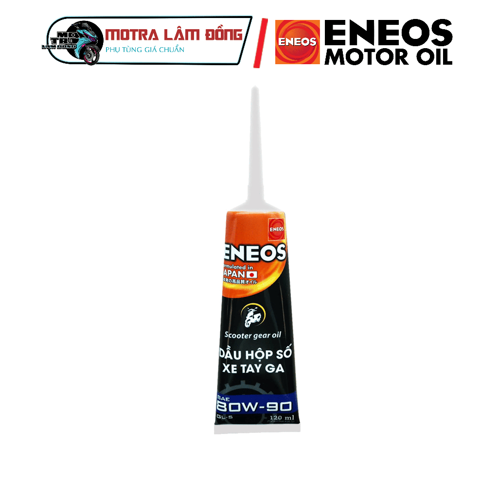 Nhớt hộp số (nhớt láp) xe tay ga ENEOS Scooter Gear Oil 80W-90 (120ml)