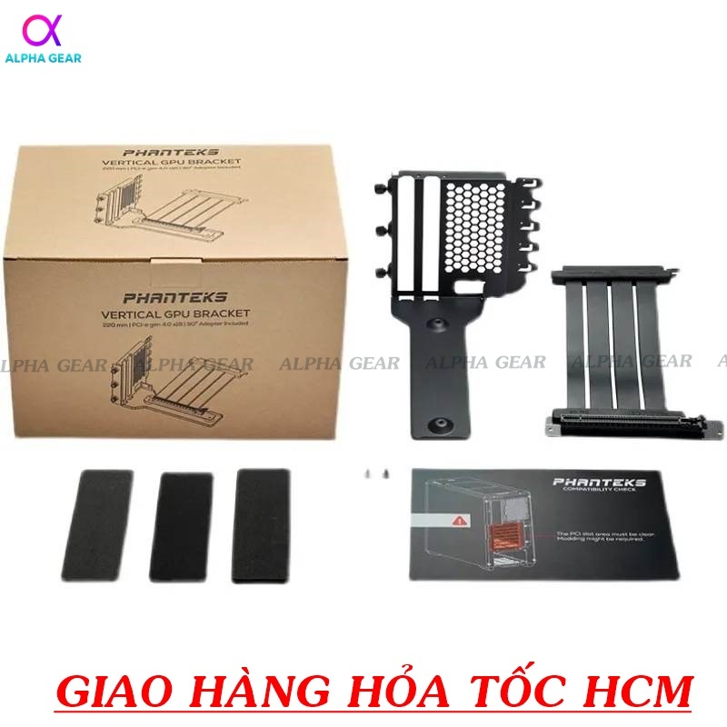Bộ Dựng Card VGA Phanteks + dây Riser 4.0