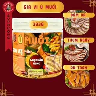 Hộp Bột Gia Vị Ủ Muối 333G  - Thương Hiệu Bu Phương Ẩm Thực (Cho 3-4 Còn Gà Dưới 2Kg) Đậm Đà